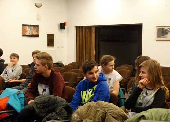 Wizyta w stolicy w ramach kosmicznego projektu "Pan Stanisław" grafika