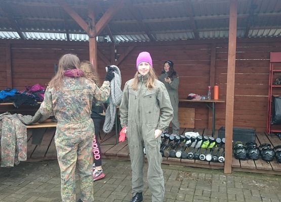 Paintballowe szaleństwo grafika