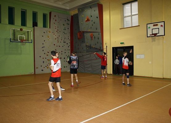 Turniej piłki siatkowej Erasmus+ grafika