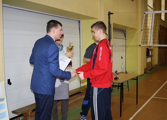 Turniej piłki siatkowej Erasmus+ grafika