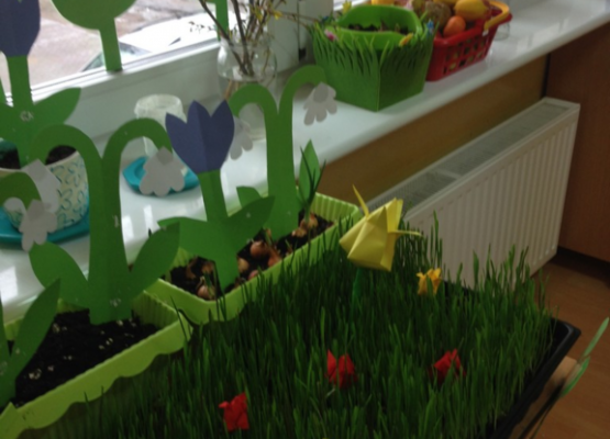 A u nas już wiosennie! grafika