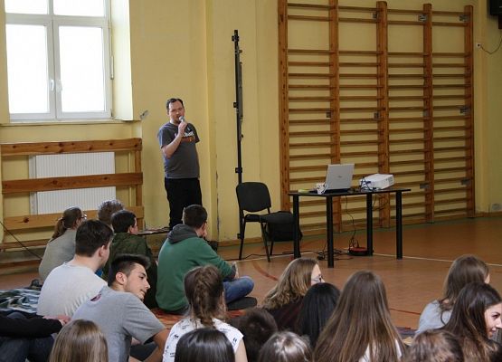 Kolejne spotkanie w ramach projektu Bezpieczna Szkoła grafika