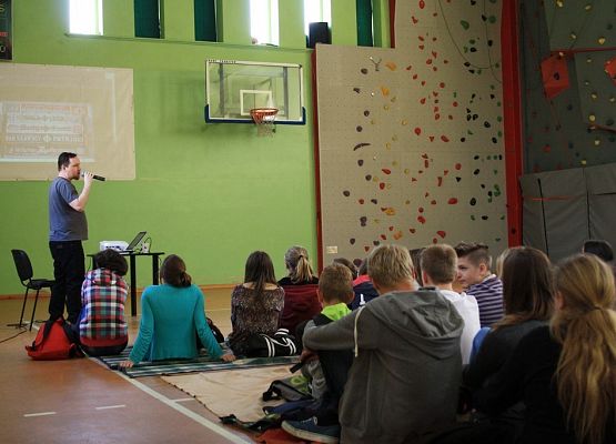 Kolejne spotkanie w ramach projektu Bezpieczna Szkoła grafika