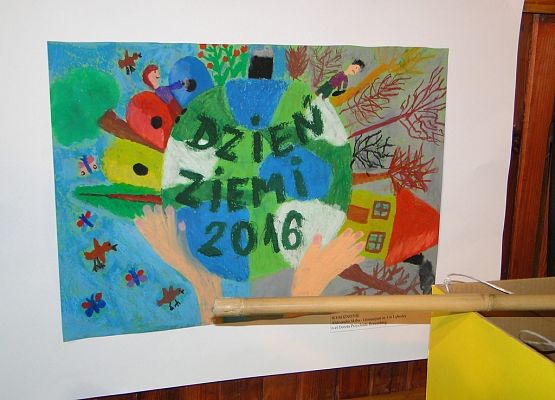 Sukces naszych uczennic w III Powiatowym Konkursie Plastycznym z okazji Światowego Dnia Ziemi grafika