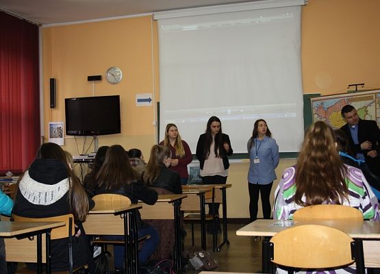 Wizyta w szkołach ponadgimnazjalnych – kolejne Targi Edukacyjne grafika