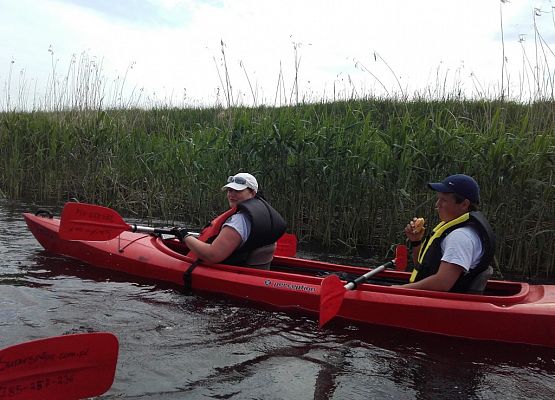 Spływ kajakowy z klasą IIs grafika