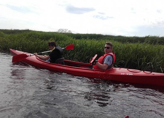 Spływ kajakowy z klasą IIs grafika