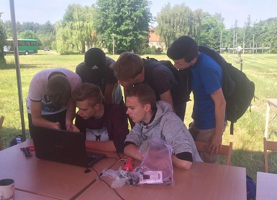 Misja w Centrum Badań Kosmicznych w Borówcu grafika