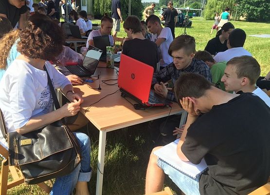 Misja w Centrum Badań Kosmicznych w Borówcu grafika