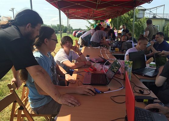 Misja w Centrum Badań Kosmicznych w Borówcu grafika