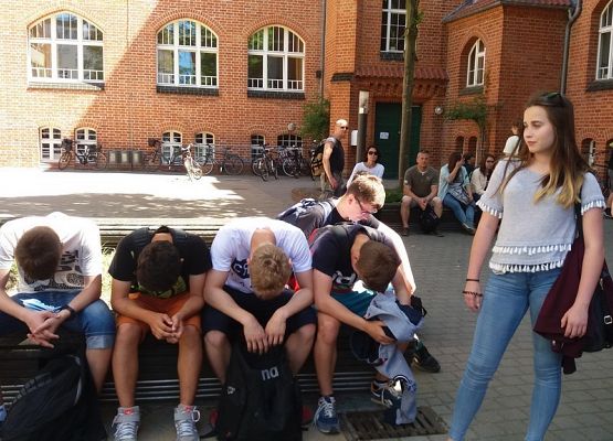 Wycieczka klasy IIb do Stralsundu, Niemcy grafika