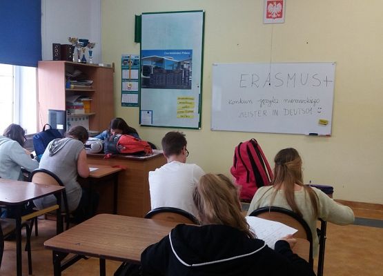 Erasmus+ Konkurs języka niemieckiego „Meister in Deutsch” grafika