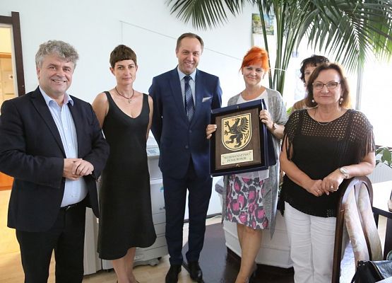 Wizyta Marszałka Województwa Pomorskiego grafika