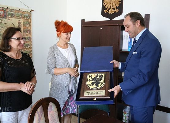 Wizyta Marszałka Województwa Pomorskiego grafika