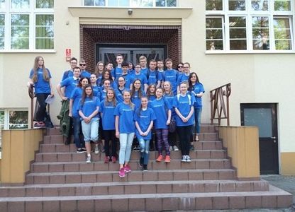 Erasmus+ na półmetku grafika