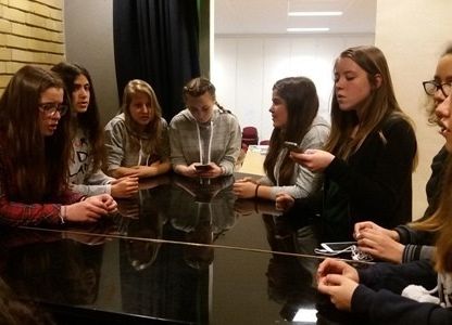 Erasmus+ na półmetku grafika