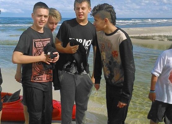 Pożegnanie lata na spływie kajakowym grafika