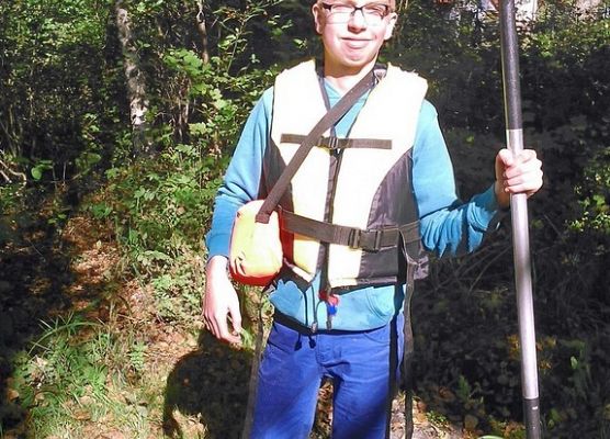 Pożegnanie lata na spływie kajakowym grafika