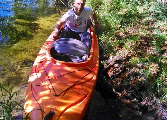 Pożegnanie lata na spływie kajakowym grafika