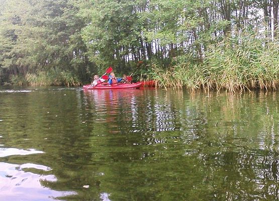 Pożegnanie lata na spływie kajakowym grafika