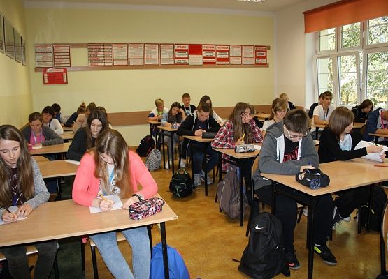 Konkurs języka angielskiego  „Master of English” w ramach projektu Erasmus+ grafika
