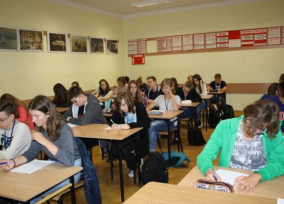 Konkurs języka angielskiego  „Master of English” w ramach projektu Erasmus+ grafika