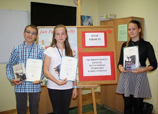 Spotkanie z poezją Jana Pawła II grafika