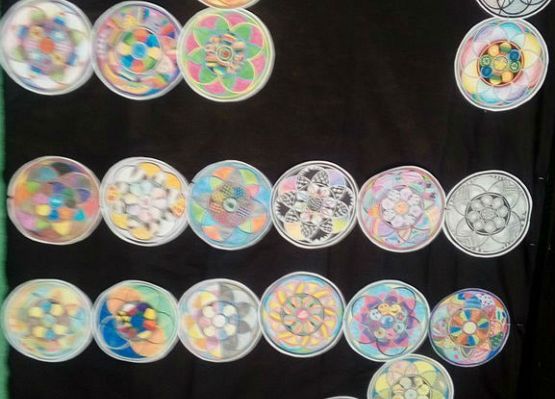 Mandala – archetyp życia w ramach I edycji „Świeżo malowane” grafika