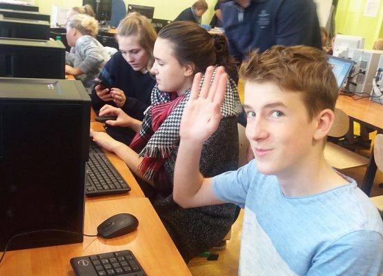 Międzynarodowe spotkanie Erasmus+ w Gimnazjum nr 1 w Lęborku grafika