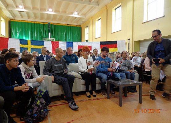 Międzynarodowe spotkanie Erasmus+ w Gimnazjum nr 1 w Lęborku grafika