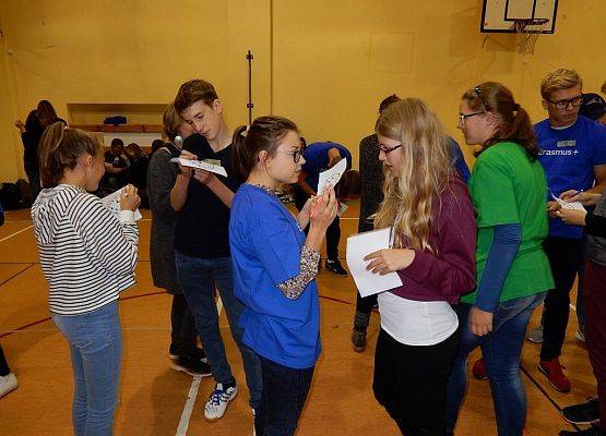 Międzynarodowe spotkanie Erasmus+ w Gimnazjum nr 1 w Lęborku grafika