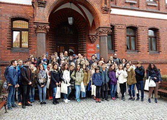 Międzynarodowe spotkanie Erasmus+ w Gimnazjum nr 1 w Lęborku grafika