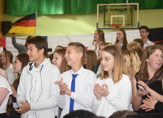 Eurowizja z ,, Erasmus+” grafika