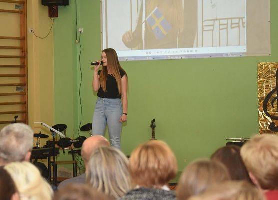 Eurowizja z ,, Erasmus+” grafika