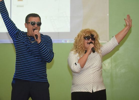 Eurowizja z ,, Erasmus+” grafika