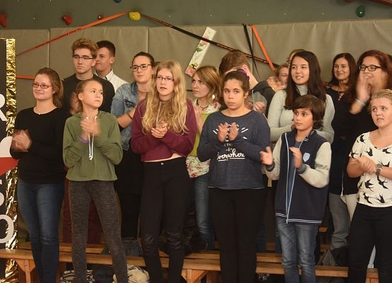 Eurowizja z ,, Erasmus+” grafika