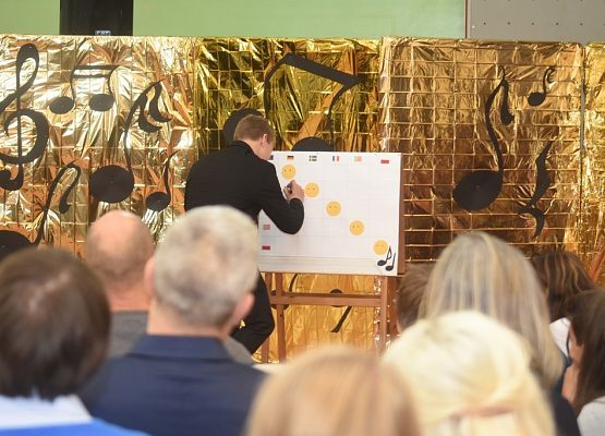 Eurowizja z ,, Erasmus+” grafika