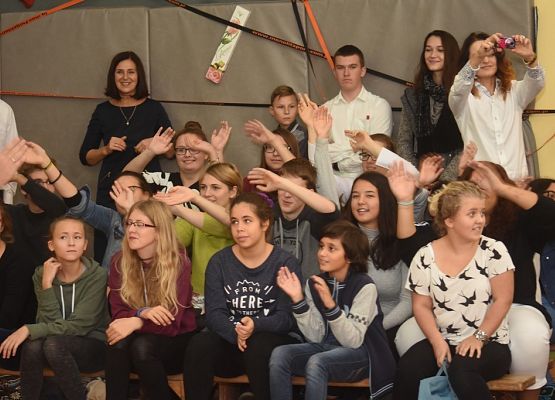 Eurowizja z ,, Erasmus+” grafika