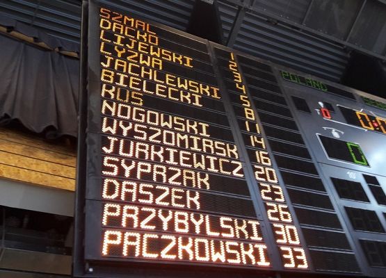 Czwartkowy wieczór w Ergo Arenie. Mecz Polska - Serbia grafika