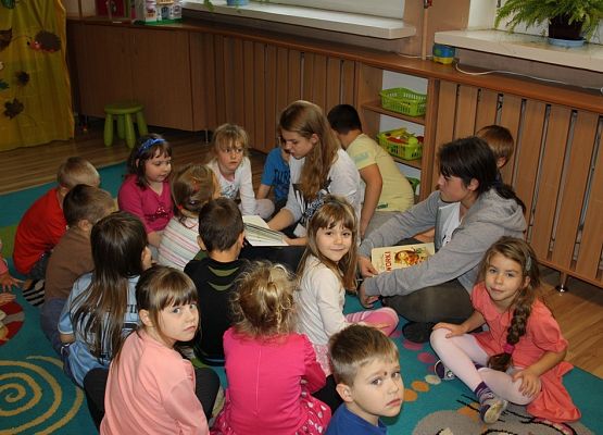 Jesienne spotkanie z przedszkolakami grafika