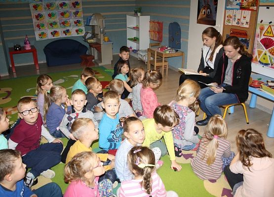 Jesienne spotkanie z przedszkolakami grafika