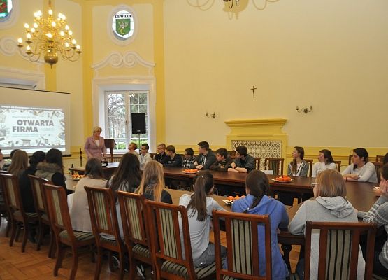 Wizyta w Starostwie Powiatowym w Lęborku w ramach Programu „Otwarta firma” grafika