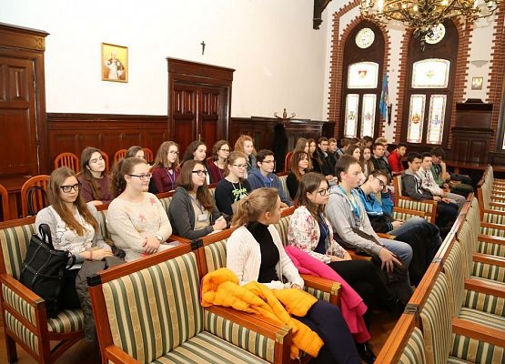 Klasa III b w Urzędzie Miejskim w  Lęborku grafika