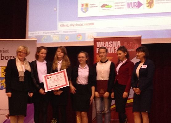 Pomorski Dzień Przedsiębiorczości i sukces naszych uczennic grafika