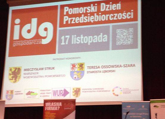 Pomorski Dzień Przedsiębiorczości i sukces naszych uczennic grafika