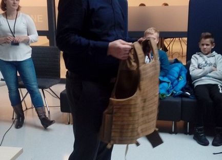 Klasa Ib w firmie NFM Production Sp. z o.o grafika