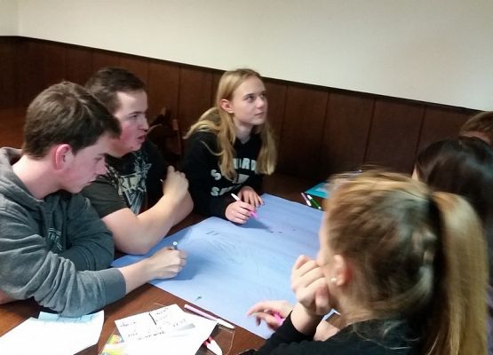 Polsko – niemiecka wymiana młodzieży  „Es begann in Danzig….“ – „Zaczęło sie w Gdańsku….“ grafika