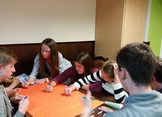 Polsko – niemiecka wymiana młodzieży  „Es begann in Danzig….“ – „Zaczęło sie w Gdańsku….“ grafika