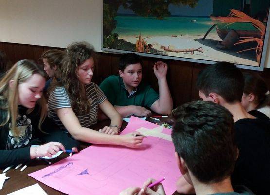 Polsko – niemiecka wymiana młodzieży  „Es begann in Danzig….“ – „Zaczęło sie w Gdańsku….“ grafika