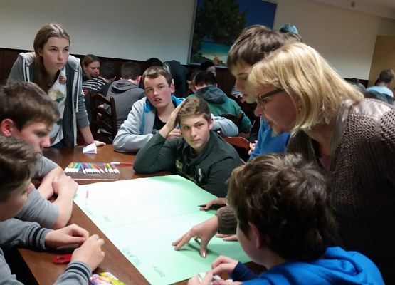 Polsko – niemiecka wymiana młodzieży  „Es begann in Danzig….“ – „Zaczęło sie w Gdańsku….“ grafika